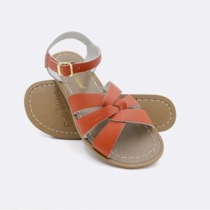 SALTWATER SANDALS 🧡 paprika “The Original” 🧡 women’s size 7-8 🧡 NWOT